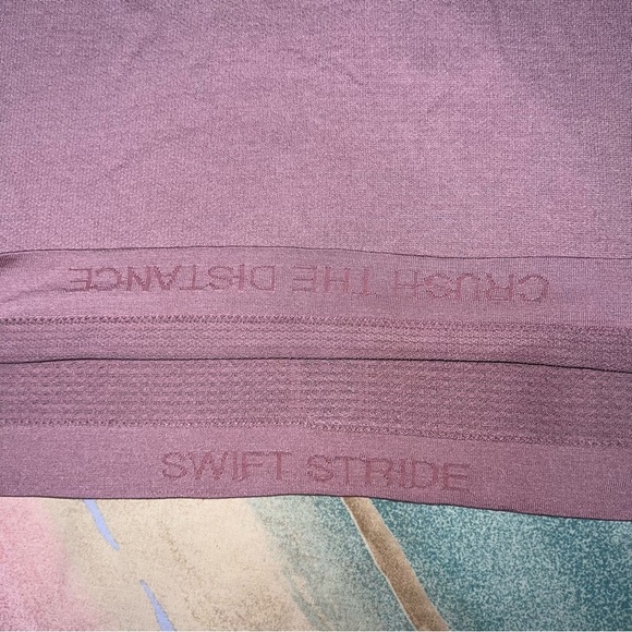Lululemon Swiftly Tech Long Sleeve Crew Misty Merlot size 8 - Picture 6 of 9